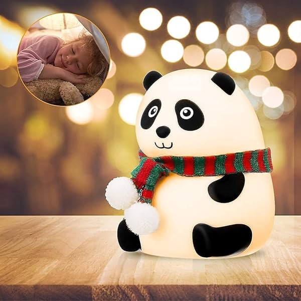 Image of Dwiza Enterprise Cute Silicone Panda Night Light for Kids