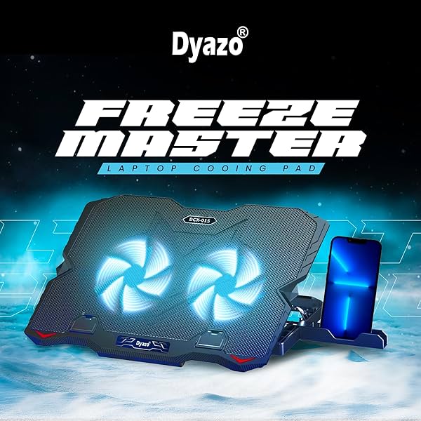 Image of Dyazo Laptop Cooling Pad |Laptop Stand with Cooling Fan