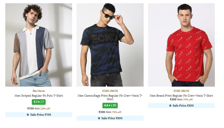 Image of Ecko Men's T-shirt Up-to 70% Discount.