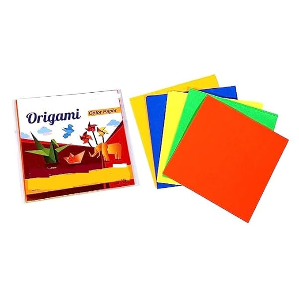 Image of Eclet Neon Origami Paper 150sq cm * Pack of 100