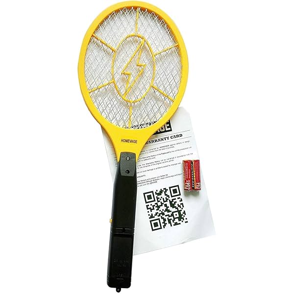 Image of Electric Fly Swatter - Bug Zapper - Best High Voltage Handheld Mosquito Killer