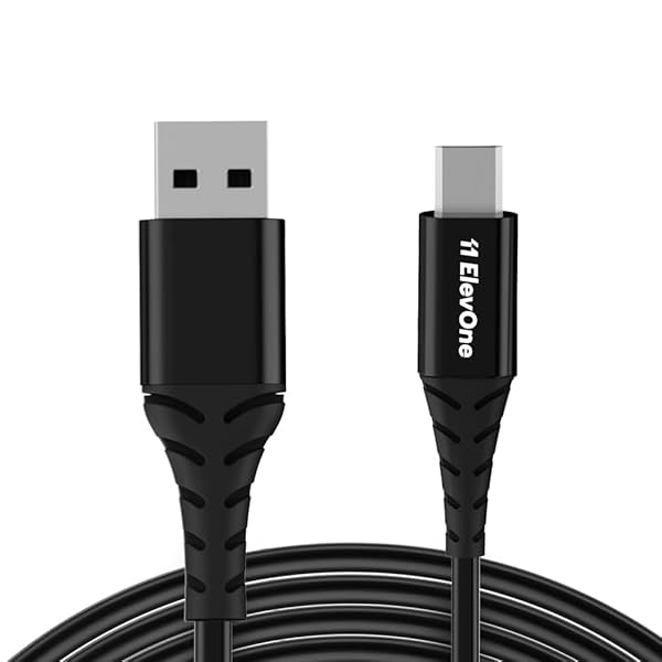 Image of ElevOne Unbreakable 2A Fast Charging 1m Micro USB Cable