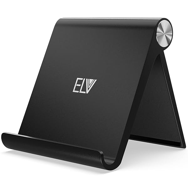 Image of Elv Foldable, Portable, Tablet/Phone Stand. Compatible Phone Holder for iPhone, Android