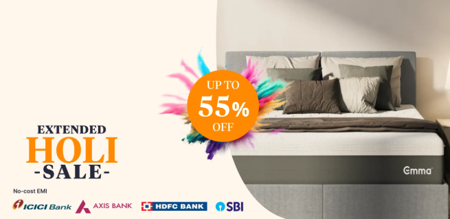 Image of Emma sleep Offer : Upto 55% off on Mattress 