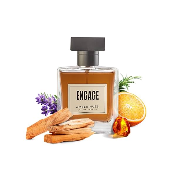 Image of Engage Amber Hues Perfume for Men Long Lasting Smell,