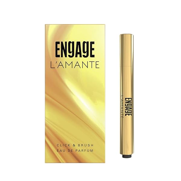 Image of Engage L'amante Click & Brush Perfume Pen for Women, Eau De Parfum