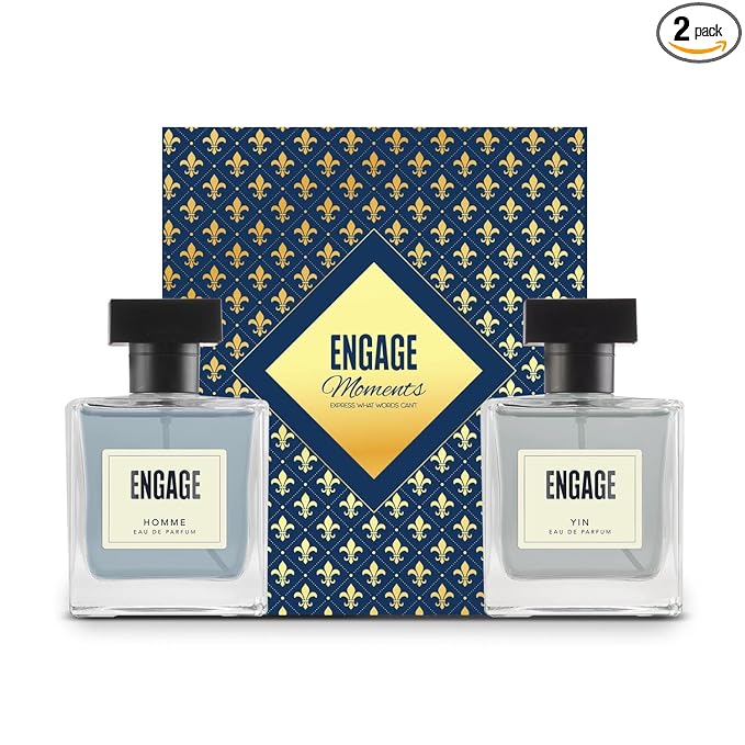 Image of Engage Moments Luxury Perfume Gift for Men, 200ml * Pack of 2