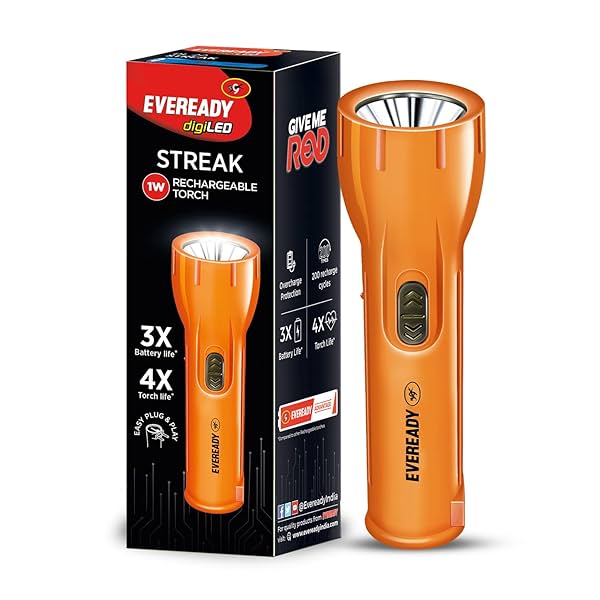 Image of Eveready Streak DL22 Digi LED Torch