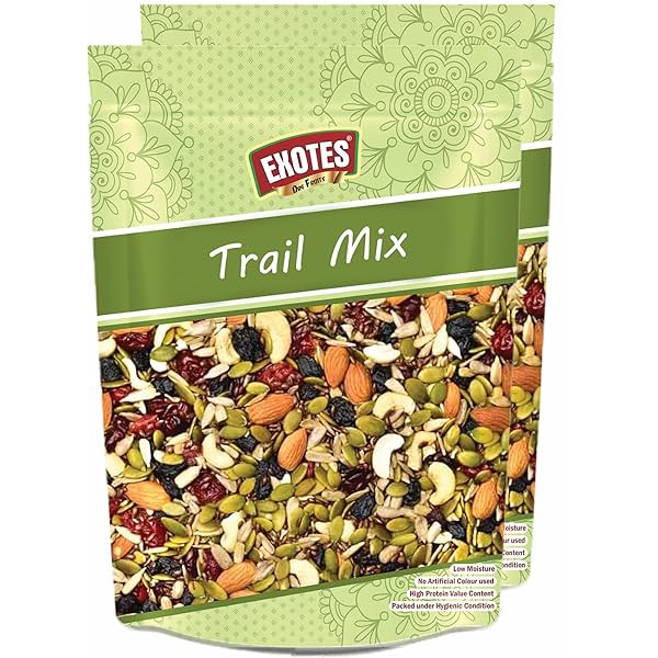 Image of Exotes Premium Dry Fruits (Trail Mix), 2 X 250 g