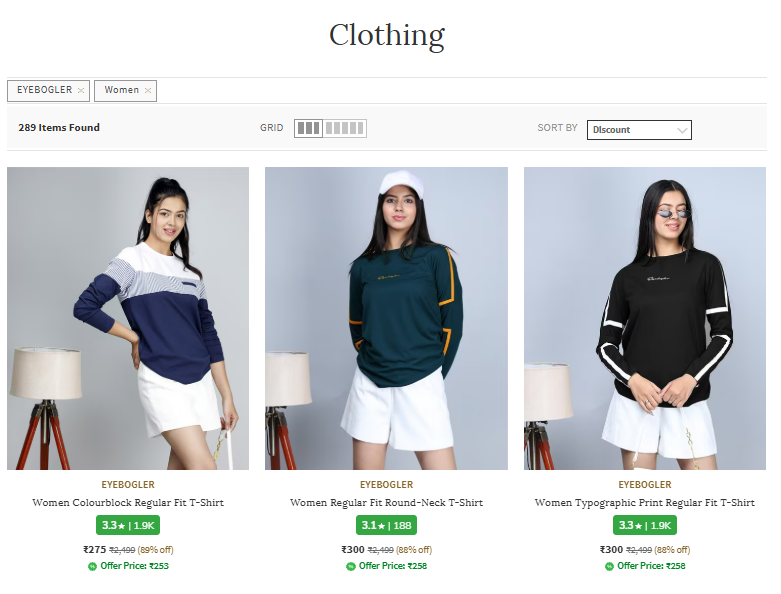 Image of Eyebogler Clothing | For Womens Up-to 89% Discount