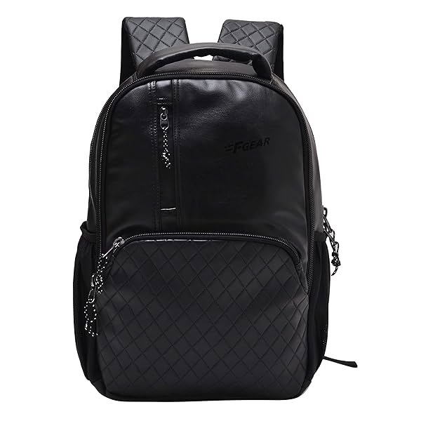 Image of F Gear CEO Black 25L Medium Laptop backpack