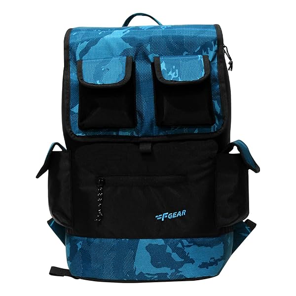 Image of F Gear Cyrus ERDL Blue Digital Camo 32 Ltrs Laptop Backpack