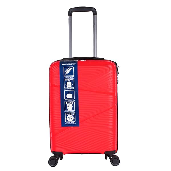 Image of F Gear Joy PP008 24\' Red Check-in Suitcase