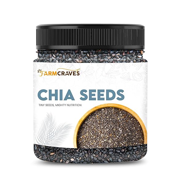 Image of FARMCRAVES Premium Raw Chia Seed |1 kg | Healthy Dry Fruit Snack