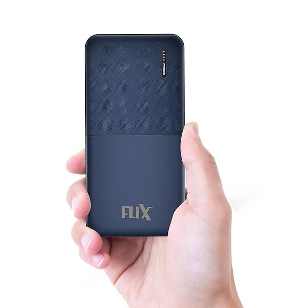 Image of FLiX(Beetel) New Launch PowerXtreme 10,000mAh 12W Slim Power Bank