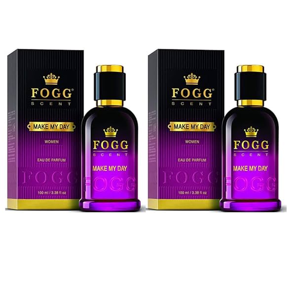 Image of FOGG Make My Day Perfume Eau De Parfum 2 X 100 Ml (Pack Of 2)