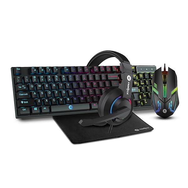 Image of FRONTECH Dragon Warrior Gaming 4 in 1 Gaming Combo Set