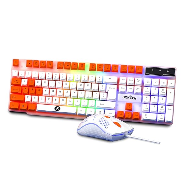 Image of FRONTECH Nova Knight Gaming Keyboard and Mouse Combo 