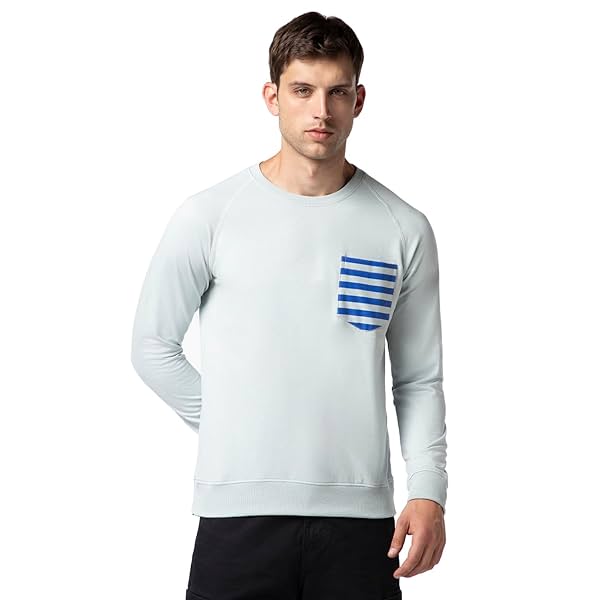 Image of FYLTR Men's Casual Raglan Sleeve Sweatshirt