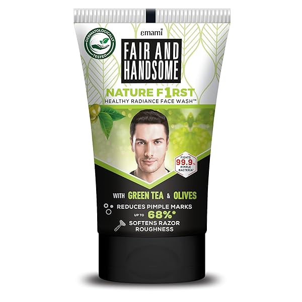 Image of Fair And Handsome Nature First Healthy Radiance Face Wash 100g