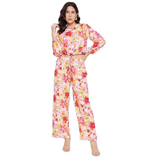 Image of FashFun clothing Women's Crepe Co-Ord Set