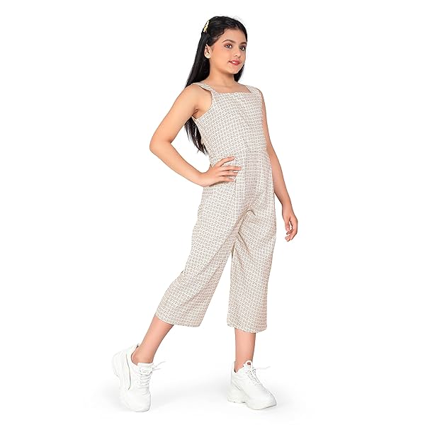 Image of Fashion Dream Midi Cotton Jumpsuit