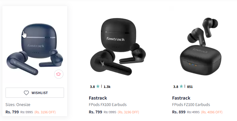 Image of Fastrack Earbuds Starting At @₹799 