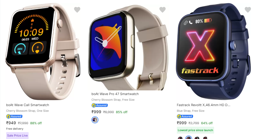 Image of Fastrack Smart Watches Up to 88% Discount