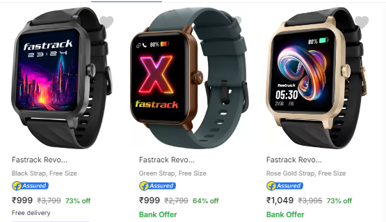 Image of Fastrack Smart Watches up to 73% Discount