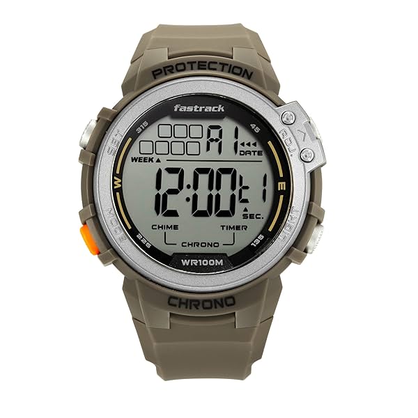 Image of Fastrack Streetwear 2.0 Analog Digital Gray Dial Watch