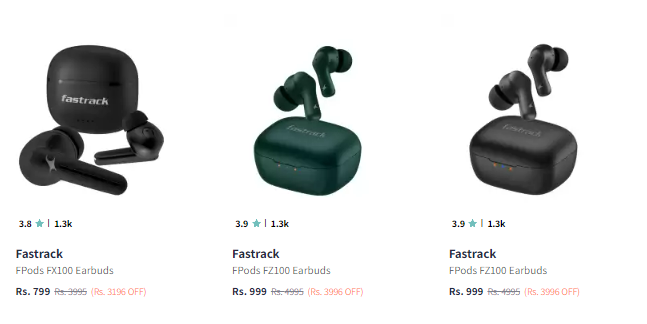 Image of Fastrack earbuds @ Flat ₹999