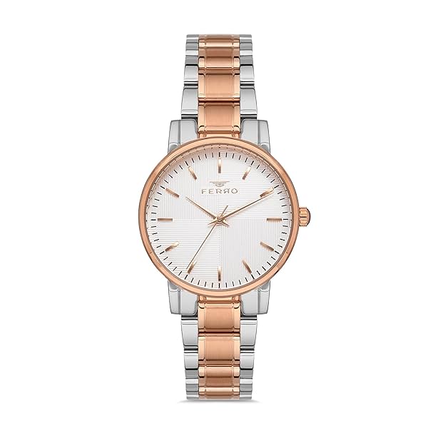 Image of Ferro Aversa Analog Round Dial Women's Watch with Bracelet Strap