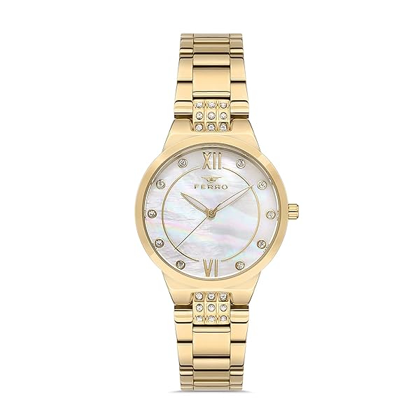 Image of Ferro Pisa Analog White Dial Women's Watch