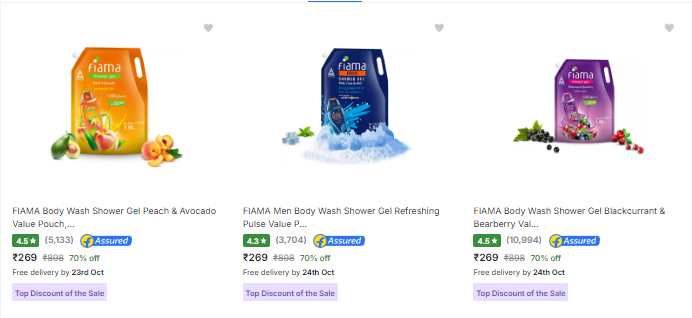 Image of Fiama Beauty And Grooming Up to 70% Discount