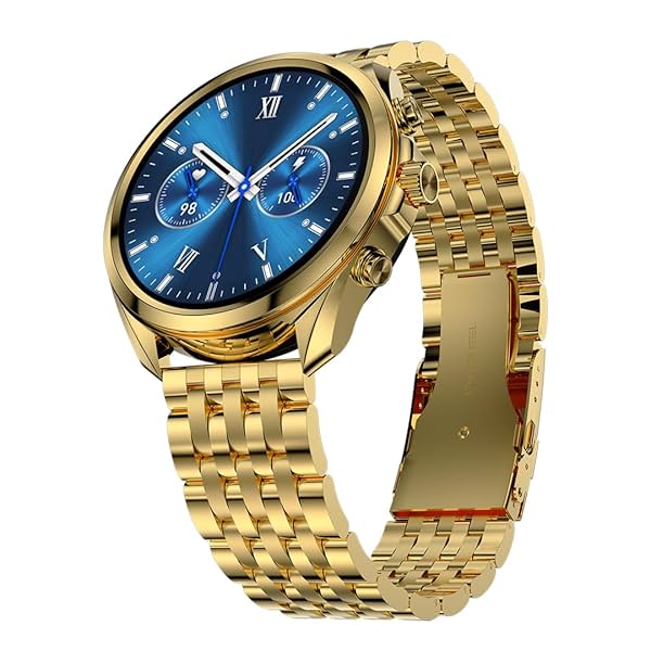 Image of Fire-Boltt Diamond Luxury Stainless Steel Smart Watch