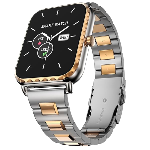 Image of Fire-Boltt Jewel, Luxury Stainless Steel Smart Watch 