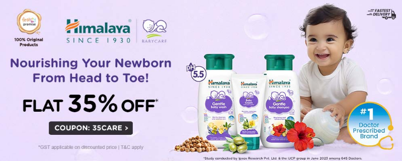 Image of FirstCry Offer: Flat 35% Off on Himalaya Baby Products