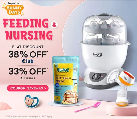 Image of FirstCry Offer: Get up to 33% Off on Feeding & Nursing