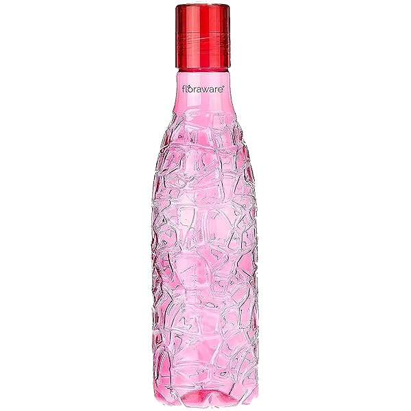 Image of Floraware Food Grade Premium Plastic Fridge Mosaic Water Bottle