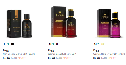 Image of Fogg Brand Parfum @ Up to 70% Discount