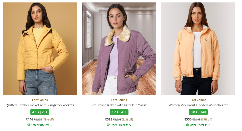 Image of Fort Collins Women's Jacket up to 81% Discount