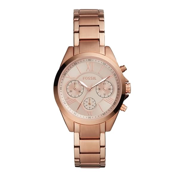 Image of Fossil Fashion Analog Rose Gold Women's Watch