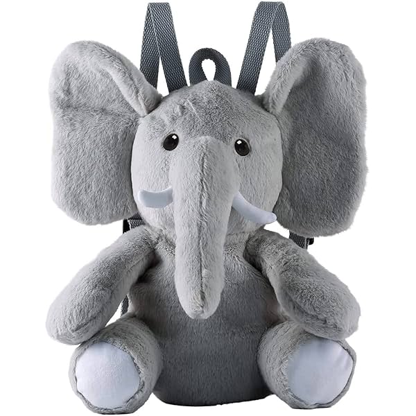 Image of Frantic cartoon animal plush backpack, quantity/weight not specified.