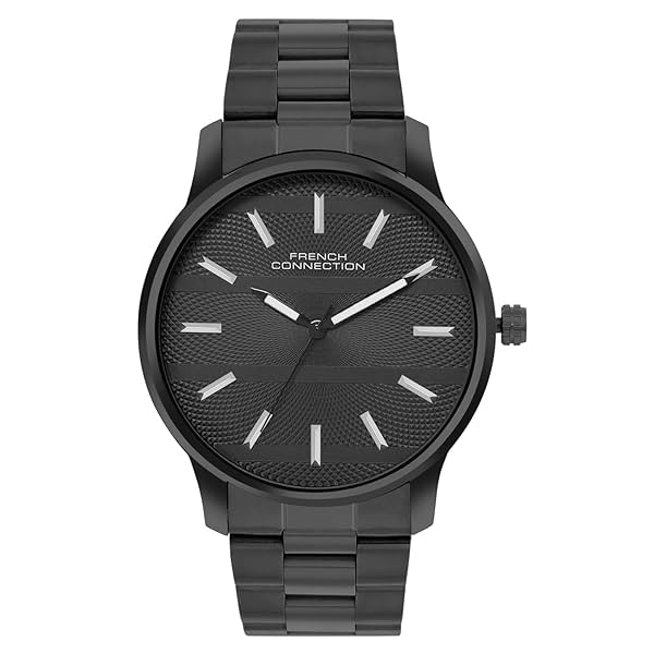 Image of French Connection Analog Black Dial Men's Watch-FCN091BM