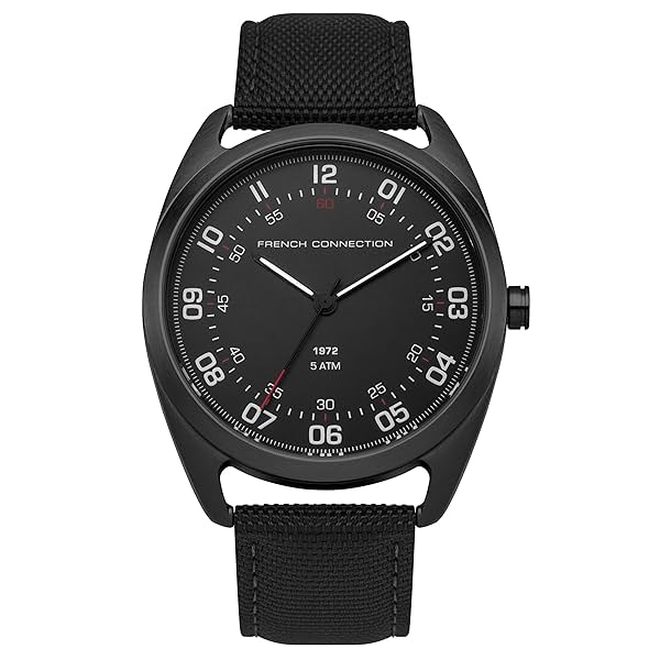 Image of French Connection Analog Black Dial Men's Watch