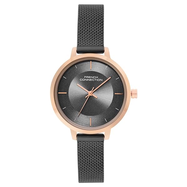 Image of French Connection Analog Black Dial Women's Watch