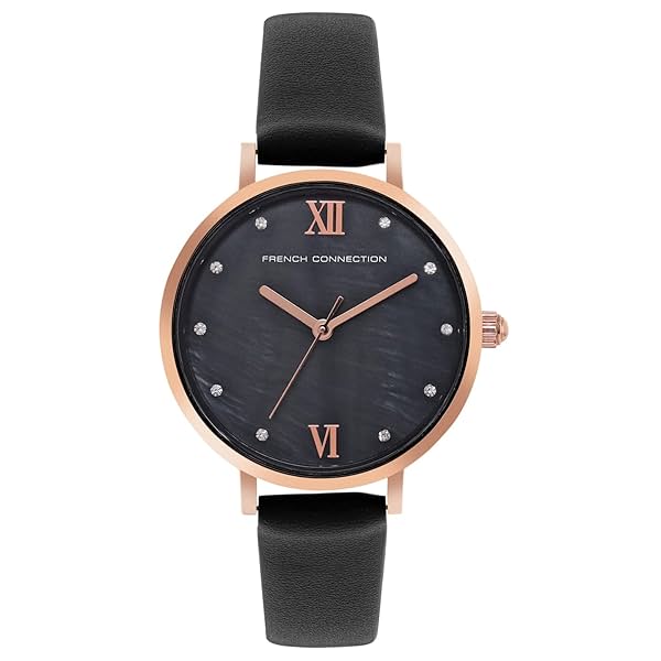 Image of French Connection Analog Black Dial Women's Watch