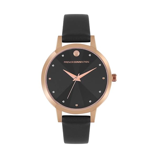 Image of French Connection Analog Black Dial Women's Watch