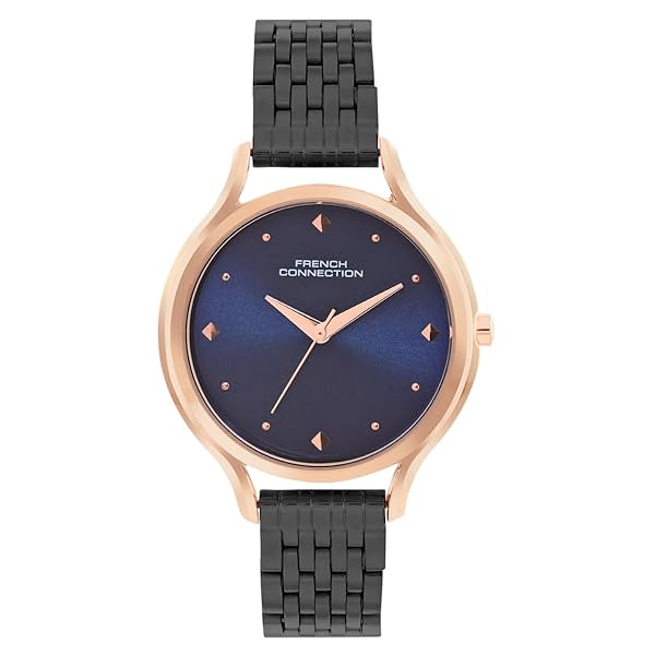 Image of French Connection Analog Blue Dial Women's Watch-FCN096UBM