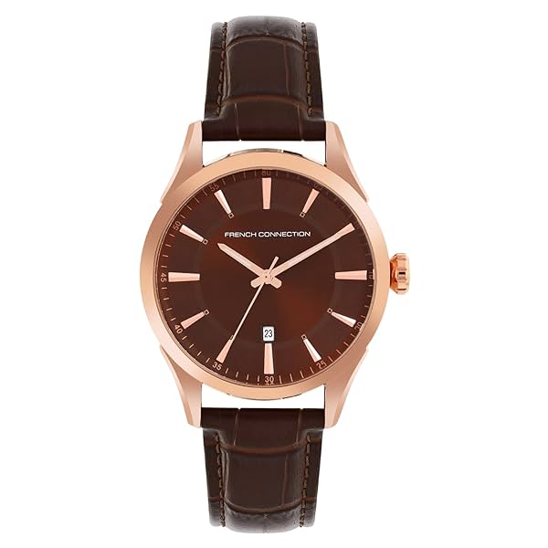 Image of French Connection Analog Brown Dial Men's Watch-FCP31R